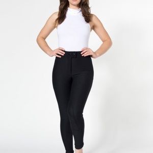 American Apparel Black Riding Pant
